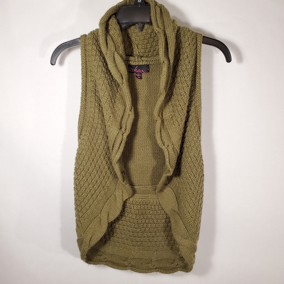 Takeout Women's Sleeveless Open Sweater Vest XS - Picture 4 of 12